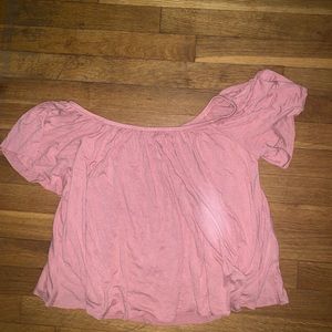 Bp off the shoulder shirt